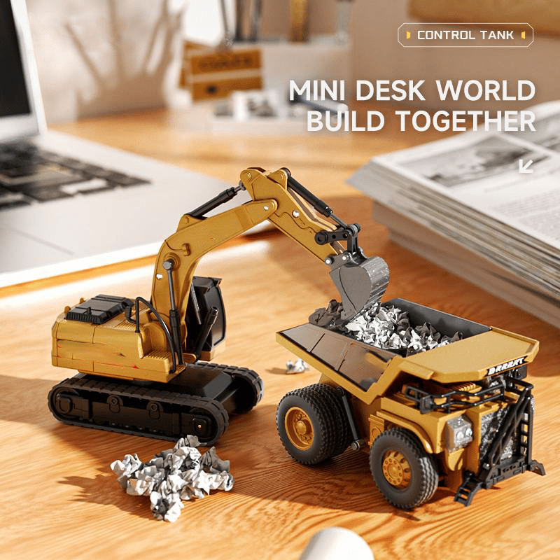Excavator & Dump Truck Play set