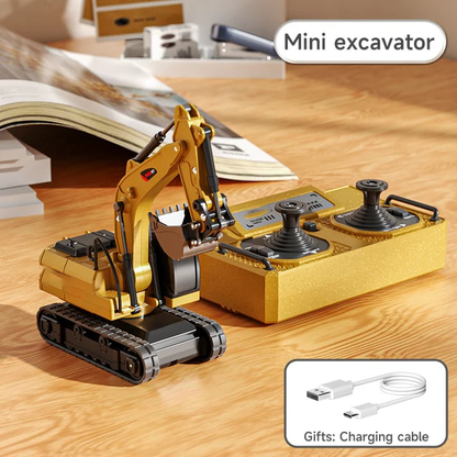 🚜 1:64 Premium Alloy Mini RC Construction Set