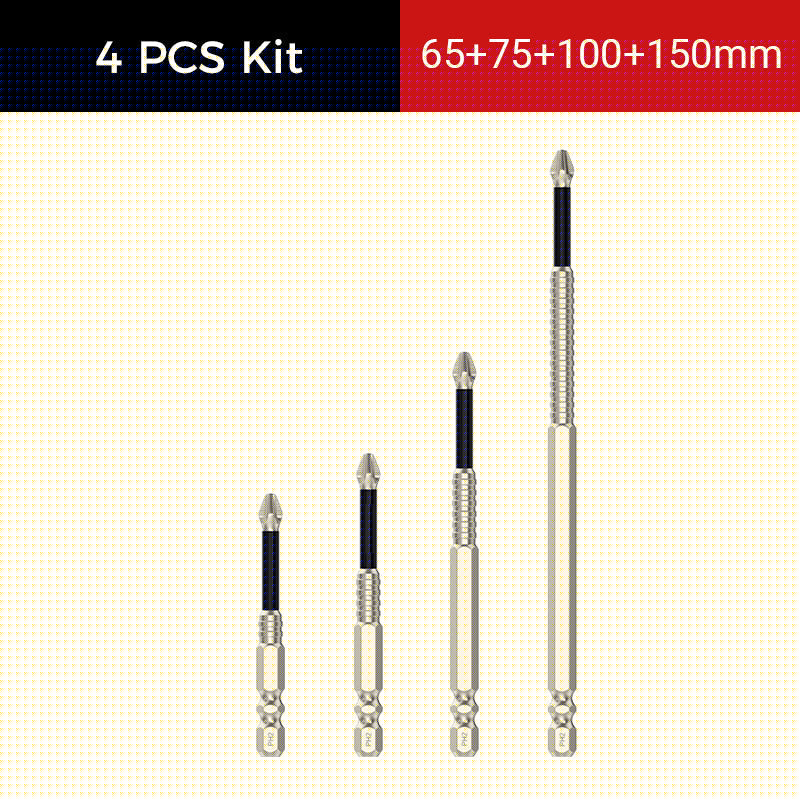💥High-Magnetic Screwdriver Drill Bit Set