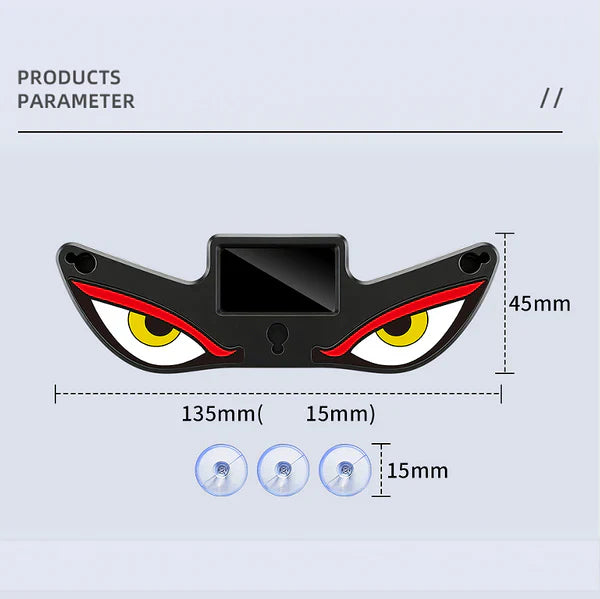 Solar Devil Eye LED Warning Light🎁（Automatically light-sensitive）