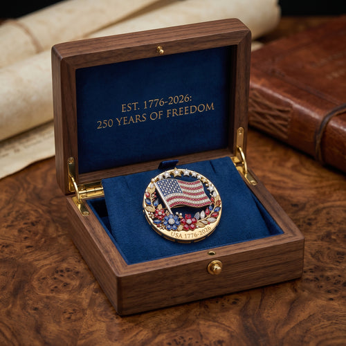 [50% OFF TODAY] US 250th Anniversary Commemorative Enamel Pin