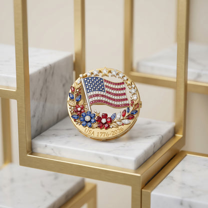[50% OFF TODAY] US 250th Anniversary Commemorative Enamel Pin