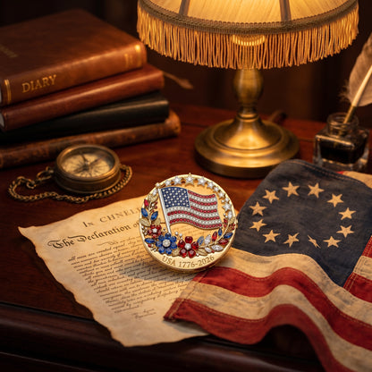 [50% OFF TODAY] US 250th Anniversary Commemorative Enamel Pin