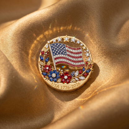 [50% OFF TODAY] US 250th Anniversary Commemorative Enamel Pin