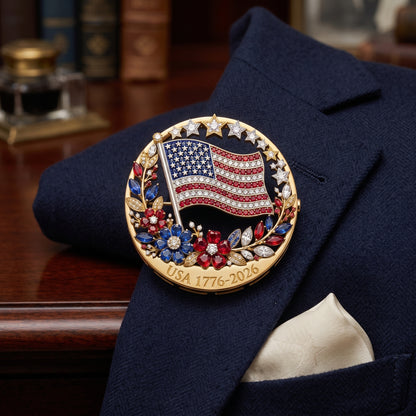 [50% OFF TODAY] US 250th Anniversary Commemorative Enamel Pin