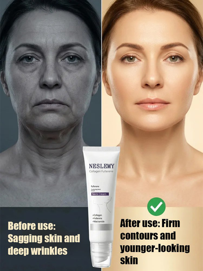 🏆Flash Sale⚡NESLEMY Collagen Fullerene Neck Cream – Elevate Your Neck Care Routine ✨