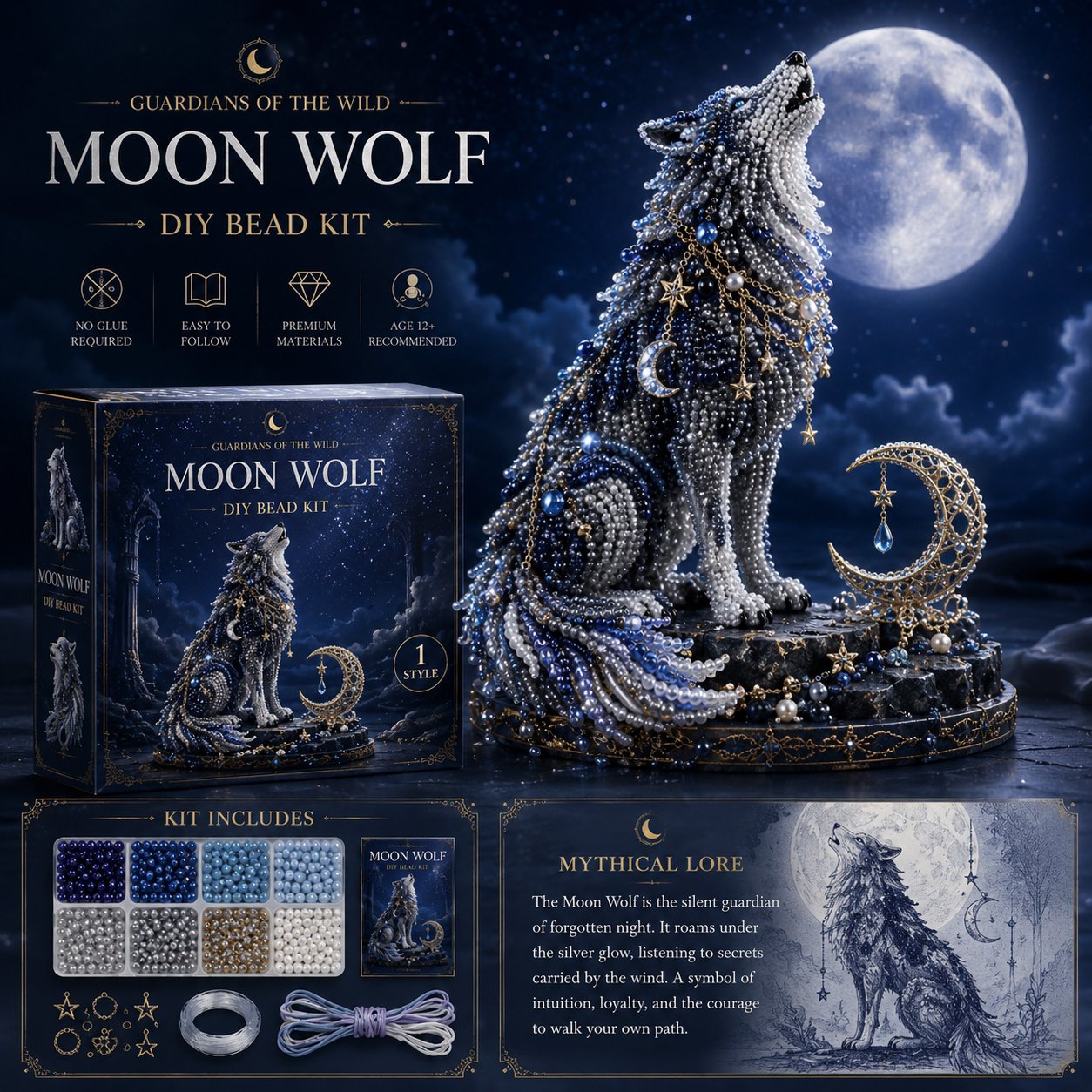 🔥2026 Hot Sale -🧵 3D Beaded Animal DIY Kit | Perfect Gift for Craft & Animal Lovers ✨