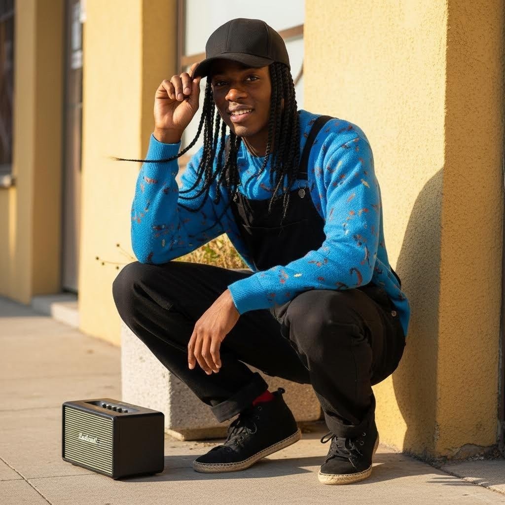 Braided Wig Baseball Cap – Snapback Hat with Attached Dreadlock Braids