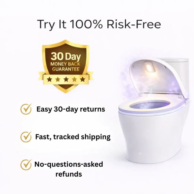 Self Cleaning UV Toilet Sanitizer & Night Light