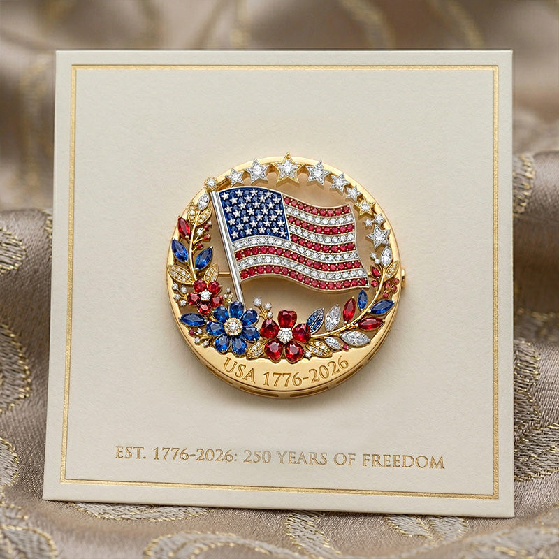 [50% OFF TODAY] US 250th Anniversary Commemorative Enamel Pin