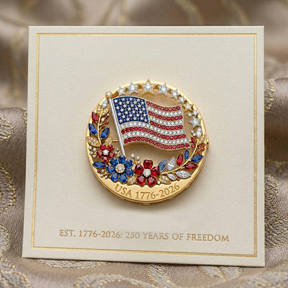 [50% OFF TODAY] US 250th Anniversary Commemorative Enamel Pin
