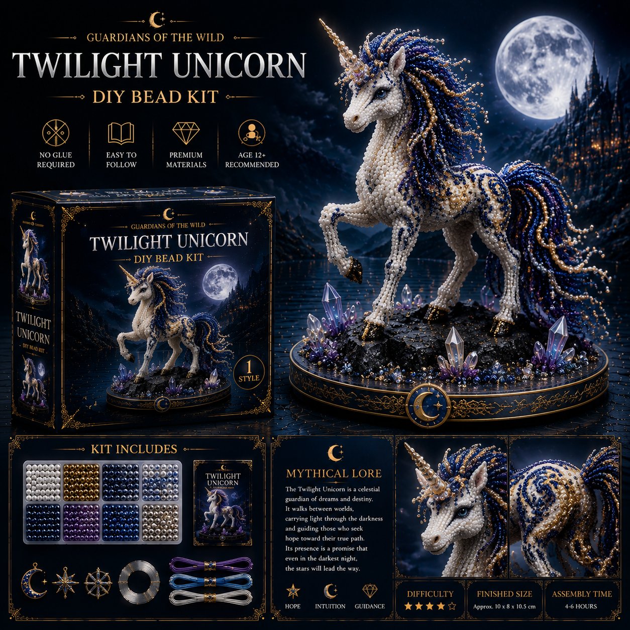 🔥2026 Hot Sale -🧵 3D Beaded Animal DIY Kit | Perfect Gift for Craft & Animal Lovers ✨