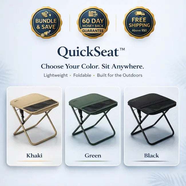 Portable Seat for Anywhere Life Takes You
