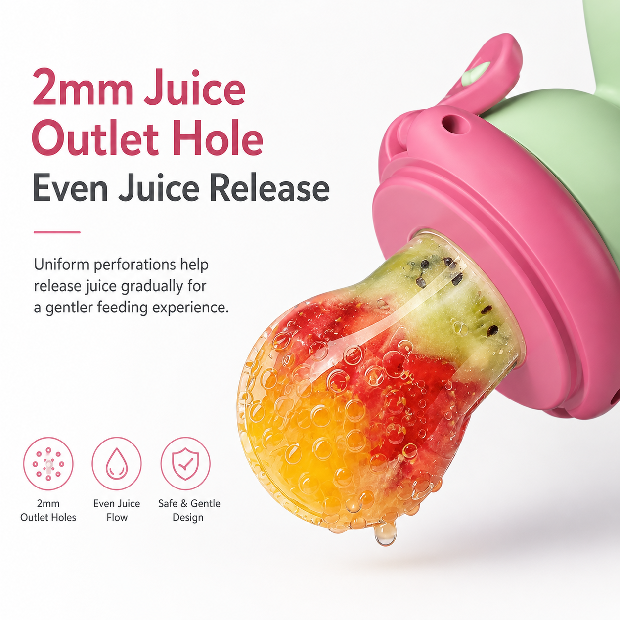 Fresh Food Pacifier - Made for Kids