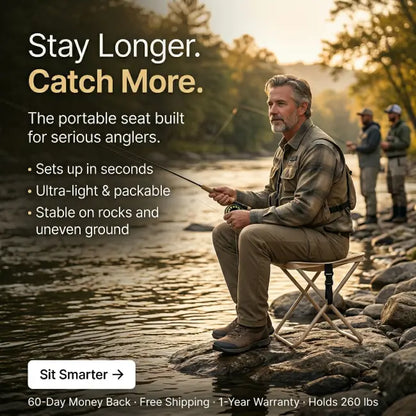 Portable Seat for Anywhere Life Takes You