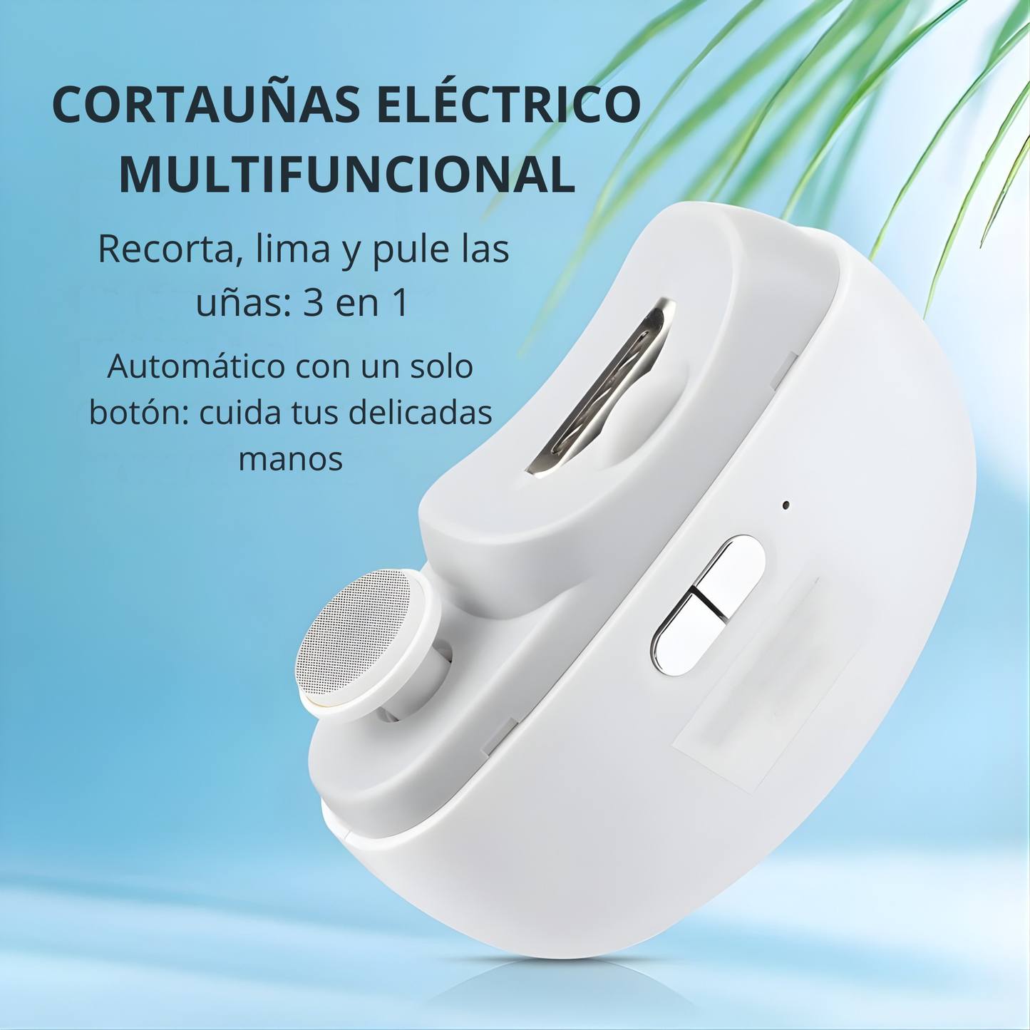 Cortauñas eléctrico 3 en 1
