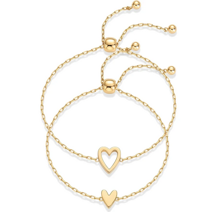 ⚡Limited Deal 58% OFF🔥 Unbreakable Bond Heart Bracelet – Mom & Daughter