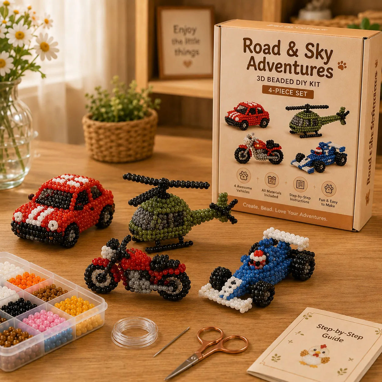 🧵 Mini 3D DIY Beading Kit