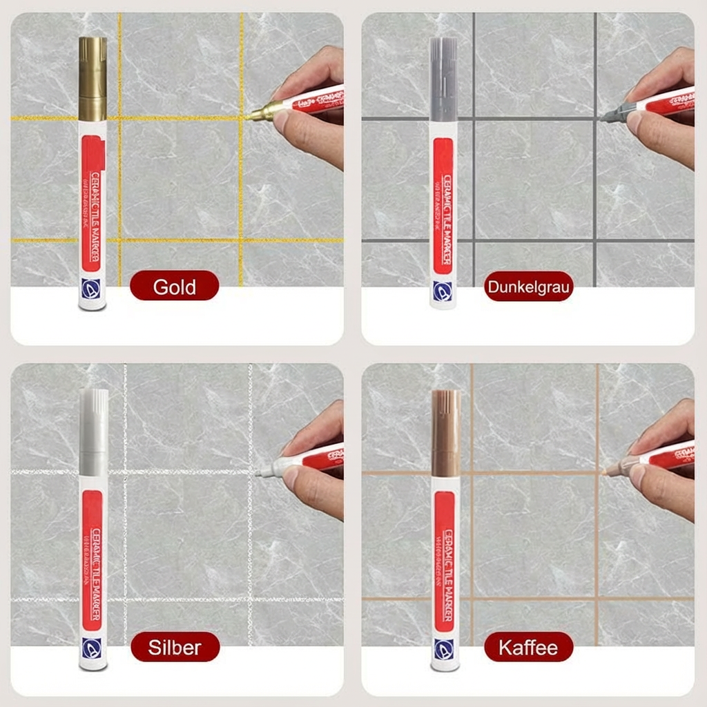 🧱 Anti-Mould & Waterproof Joint Pen for Ceramic Tiles! 🖌️