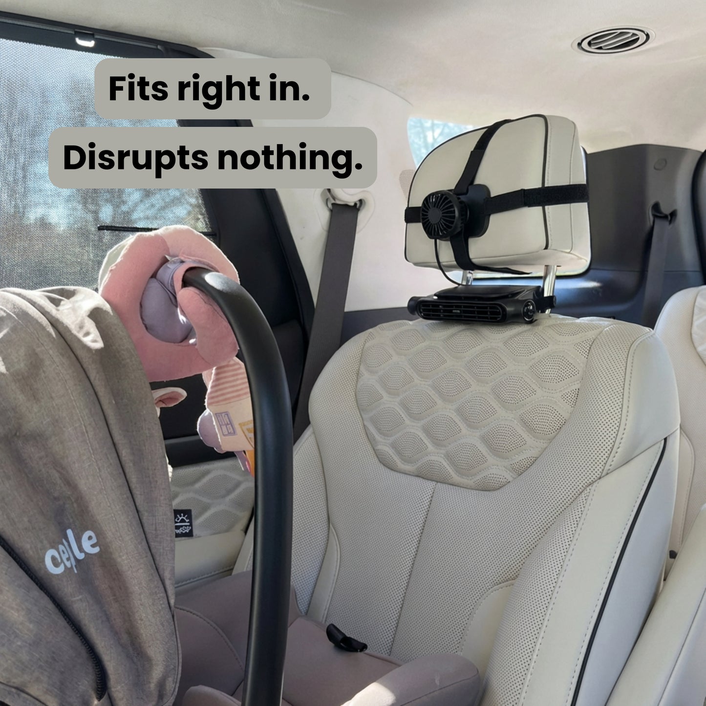 SeatBreeze Headrest Fan