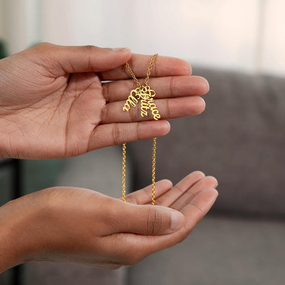 Personalized Kids' Names Necklace for Mom