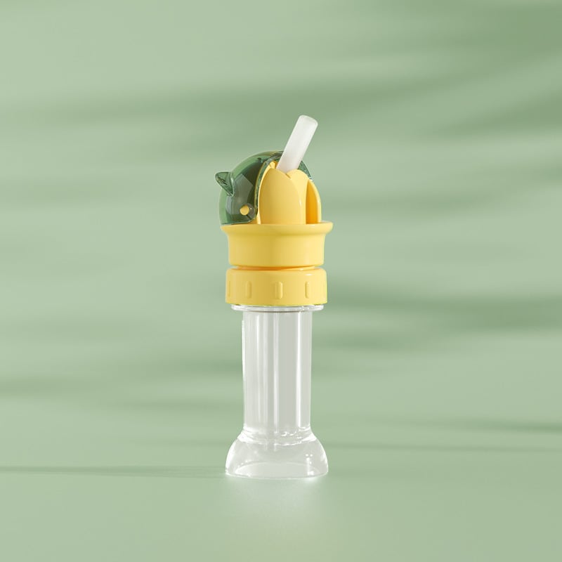 Universal Water Bottle Straw Cap – Spill-Proof Flip Top
