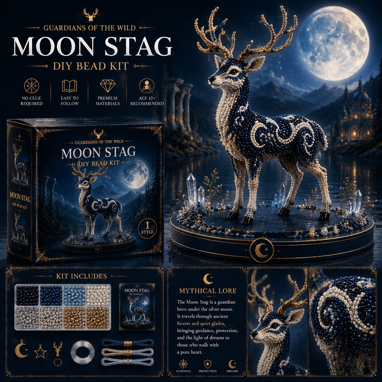 🔥2026 Hot Sale -🧵 3D Beaded Animal DIY Kit | Perfect Gift for Craft & Animal Lovers ✨