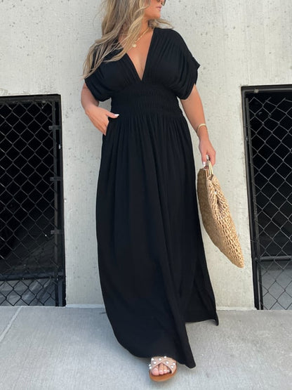 🔥Free Shipping & 50% OFF💗New fashion Slit effortless long dress
