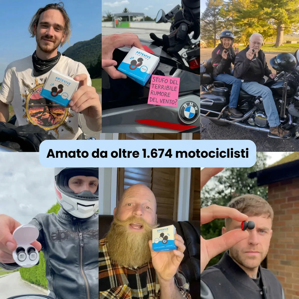 EarPlug™ Tappi per le Orecchie Moto – 27 dB