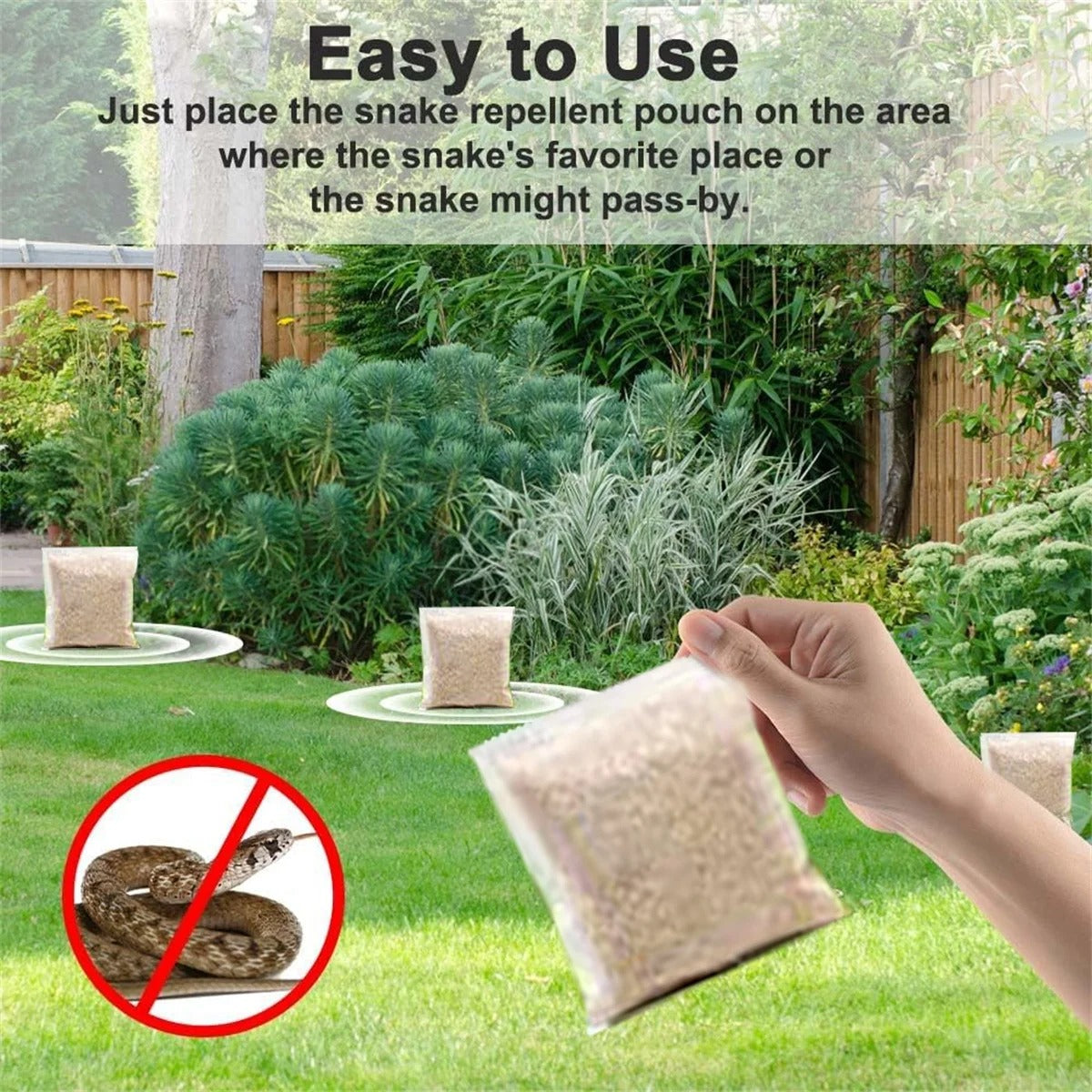 🔥Snakes & Lizards Repellent Pouches